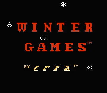 Winter Games (USA) (Rev 1) screen shot title